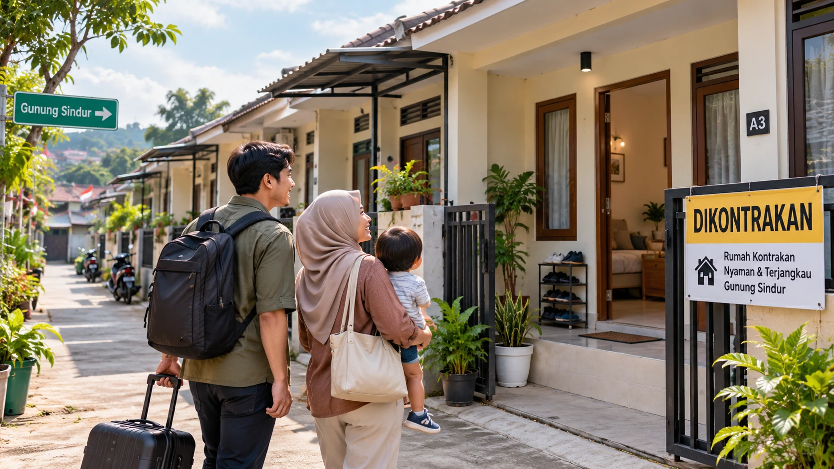 Welcoming Home in Gunung Sindur